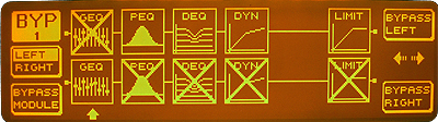 DEQ2496 bypass menu configuration from NU9N